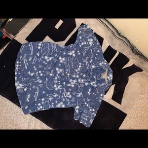 Toddler boys button down